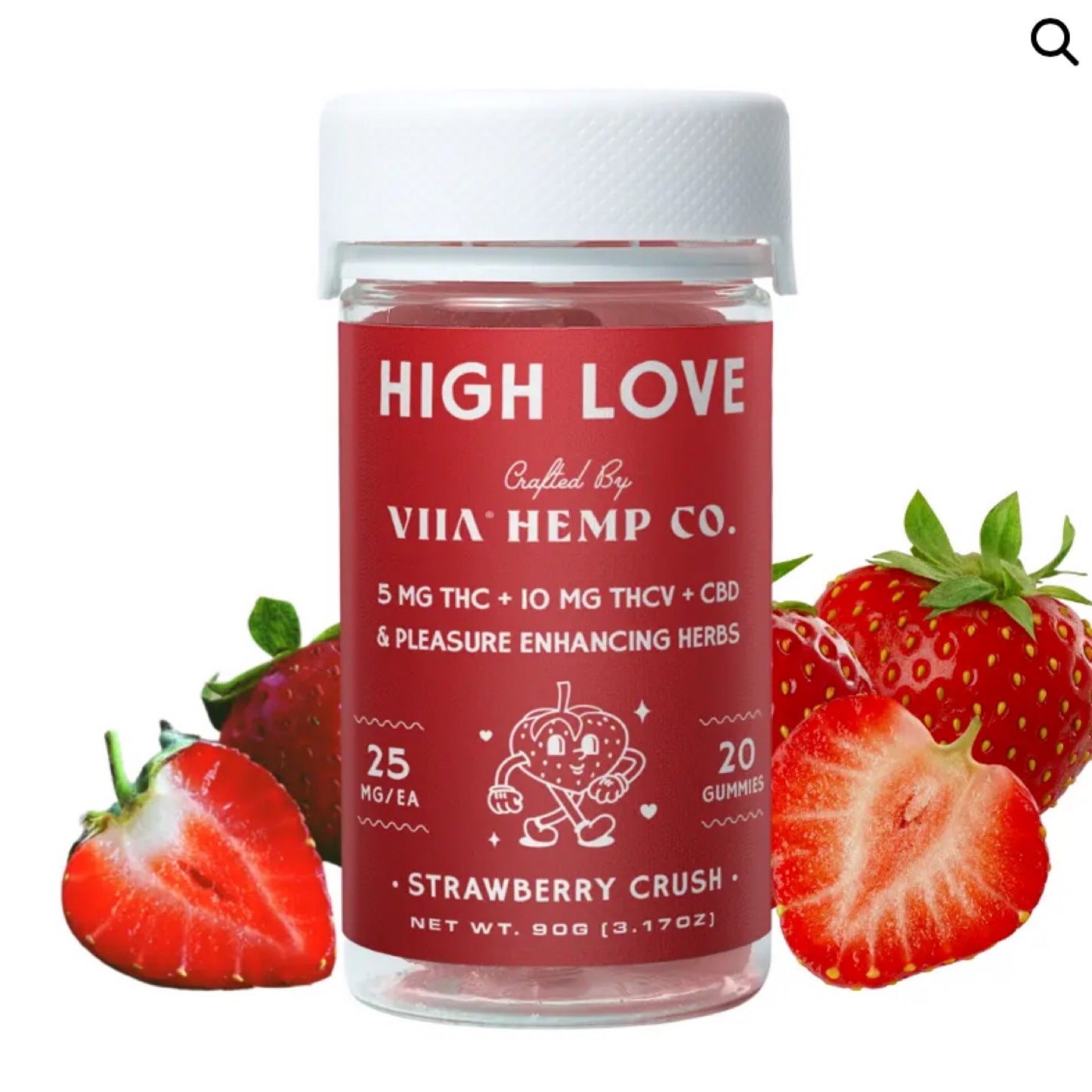 VIIA HIGH LOVE Libido Gummies (Strawberry Crush)