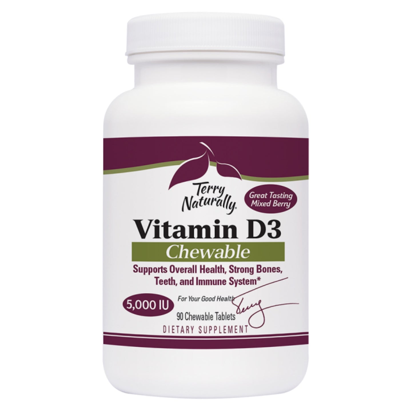 Vitamin D3 Chewable By Terry Natural