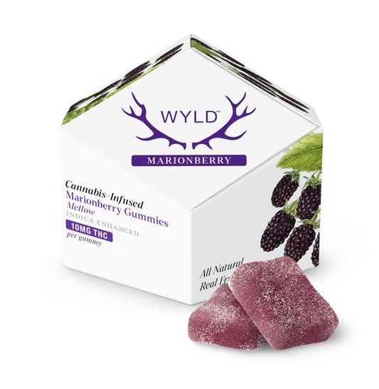 WYLD D9 Marionberry 1:1 Indica Gummy (Hybrid)