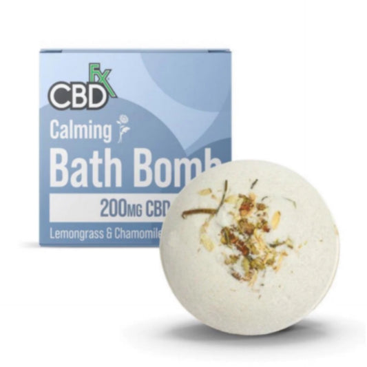 CBDfx Chamomile Bath Bomb-200mg